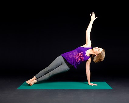 woman working out