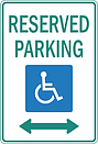 reserved parking